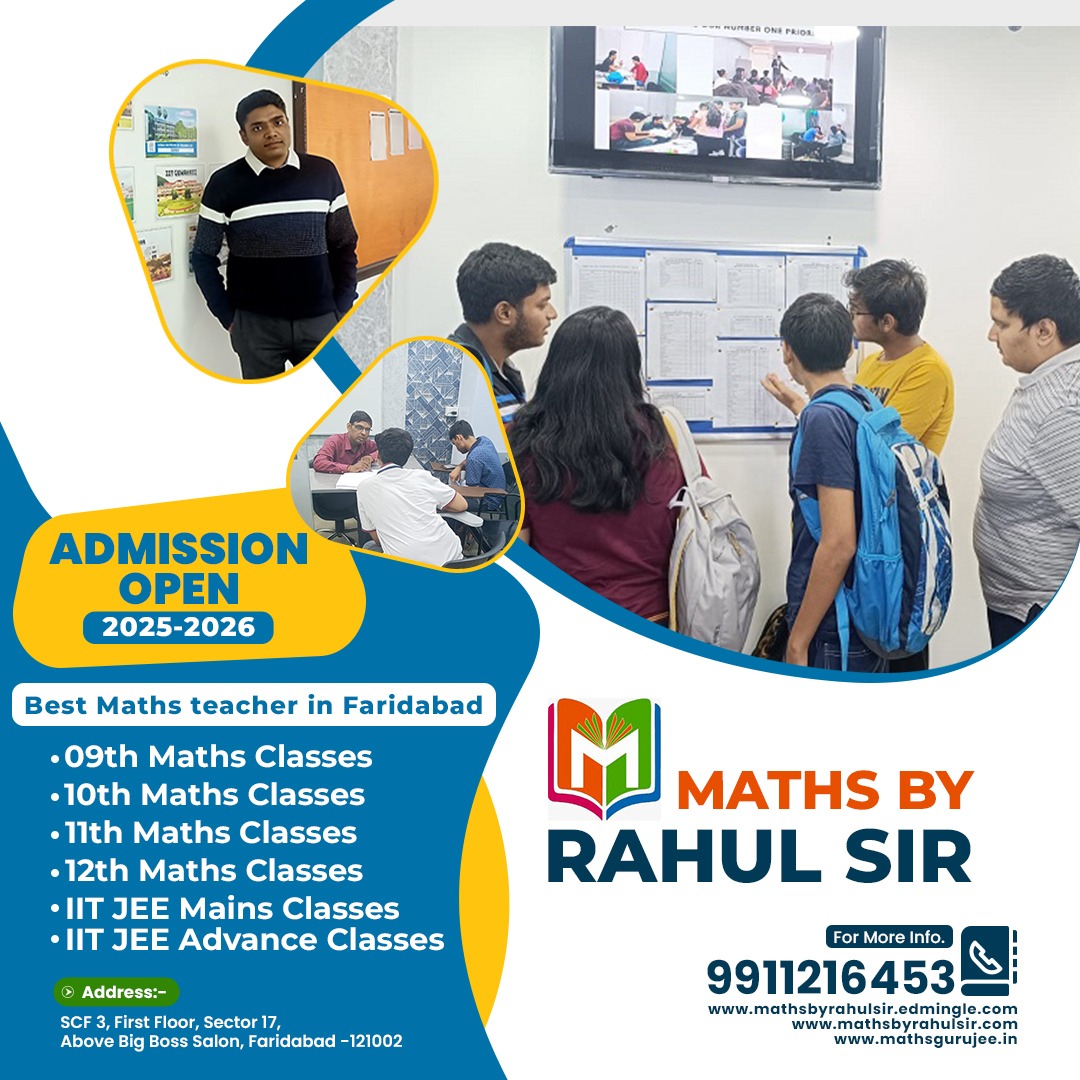 best teacher for maths in faridabad